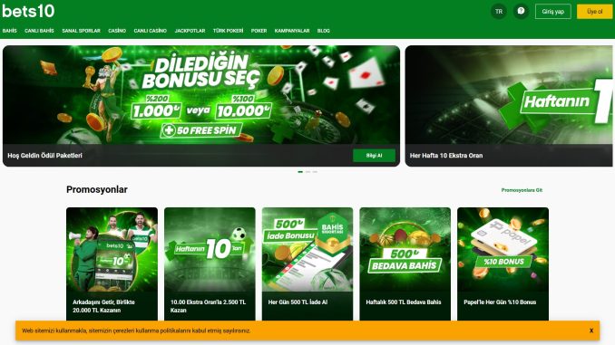 bets10 giriş güncel