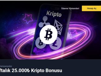 Haftalık 25.000₺ Kripto Bonusu