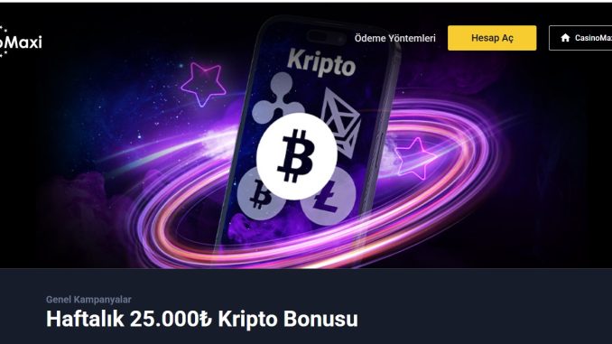 Haftalık 25.000₺ Kripto Bonusu