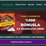 Anadolu Canlı Casino'dan Yüzde 100 Bonus
